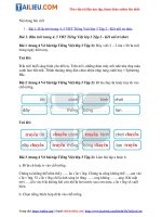 Tải Giải VBT Tiếng Việt lớp 3 Bài 1: Bầu trời trang 4, 5 Kết nối tri thức