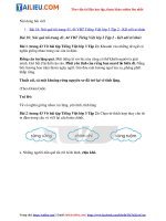 Tải Giải VBT Tiếng Việt lớp 3 Bài 18: Núi quê tôi trang 43, 44 Kết nối tri thức