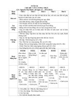 TUẦN 26  cây LƯƠNG THỰC 