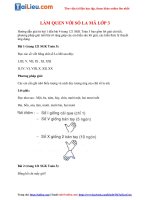 Tải Giải Toán lớp 3 Làm quen với chữ số la mã trang 121