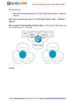 Tải Giải VBT Tiếng Việt lớp 3 Bài 4: Hoa cỏ sân trường trang 22, 23 - Chân trời sáng tạo