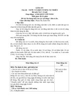 SHCM cụm  giáo án đo dung tích 