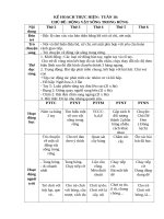 TUẦN 18  ĐỘNG vật SỐNG TRONG RỪNG 