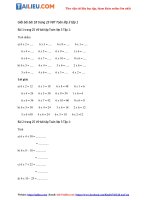 Tải Giải VBT Toán lớp 3 trang 25 Tập 1 Bài 18 đầy đủ