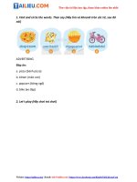 Tải Giải Fun time 1 Tiếng Anh lớp 2 Kết nối tri thức