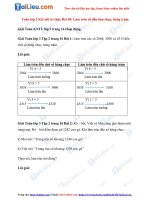 Tải Giải Toán 3 Bài 48: Làm tròn số đến hàng chục, hàng trăm trang 15, 16 Kết nối tri thức