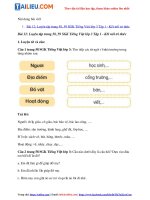 Tải Giải Tiếng Việt 3 KNTT Tập 1 Bài 12: Luyện tập trang 58, 59