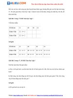 Tải Giải Toán lớp 3 trang 37, 38 SGK Tập 1 Bài 1, 2, 3 đầy đủ