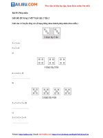Tải Giải VBT Toán lớp 2 trang 3 Tập 2 Bài 89 đầy đủ