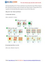 Tải Tiếng Anh lớp 3 Unit 7 Review and Practice trang 108 iLearn Smart Start