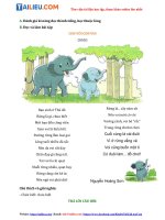 Tải Giải Ôn tập giữa học kì 2 Tiết 3, 4 trang 73, 74 Tiếng Việt 2 Tập 2 sách Cánh Diều