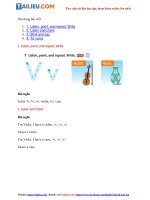 Tải Giải Lesson 5 Unit 3: Are these his pants? SGK Tiếng Anh 2 - Chân trời sáng tạo