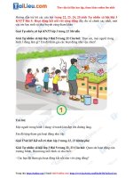 Tải Giải Bài 5: Hoạt động kết nối với cộng đồng trang 22, 23, 24, 25 Tự nhiên xã hội lớp 3 KNTT