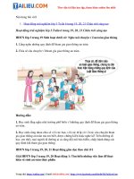 Tải Tuần 6 trang 19, 20, 21 SGK Hoạt động trải nghiệm lớp 3 Chân trời sáng tạo