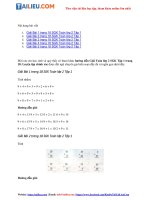 Tải Giải Toán lớp 2 trang 18 SGK Tập 1: Luyện tập đầy đủ