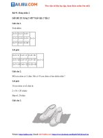 Tải Giải VBT Toán lớp 2 trang 5 Tập 2 Bài 91 đầy đủ