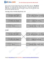 Tải Giải VBT Tiếng Việt 1 Bài 91: oa, oe trang 8 Tập 2