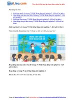 Tải Giải sách giáo khoa Hoạt động trải nghiệm lớp 2 Tuần 29: Bảo vệ cảnh quan quê em - Kết nối tri t...