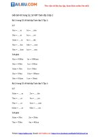 Tải Giải VBT Toán lớp 3 trang 52, 53 Tập 1 Bài 43 đầy đủ