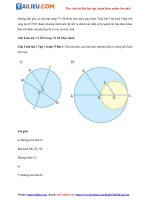 Tải Giải Toán 3 Hình tròn trang 79, 80  Chân trời sáng tạo