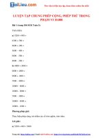 Tải Giải Toán lớp 3 trang 106: Bài luyện tập chung (đầy đủ nhất)