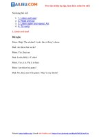 Tải Giải Lesson 6 Unit 3: Are these his pants? SGK Tiếng Anh 2 - Chân trời sáng tạo