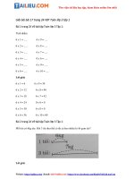 Tải Giải VBT Toán lớp 3 trang 24 Tập 1 Bài 17 đầy đủ