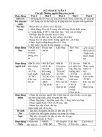 TUẦN 9 NHỮNG NGƯỜI THÂN của bé 