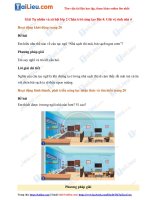 Tải Giải Tự nhiên và xã hội lớp 2 Chân trời sáng tạo Bài 4: Giữ vệ sinh nhà ở