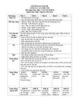 TUẦN 6cơ THE tôi  