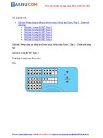 Tải Giải vở bài tập Toán lớp 2 Tập 1 trang 83: Phép cộng có tổng là số tròn chục - sách Chân trời sá...