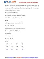 Tải Giải Bài 10: Em đã học được những gì? Toán VNEN lớp 3