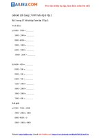 Tải Giải VBT Toán lớp 3 trang 17 Tập 2 Bài 100 đầy đủ