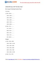 Tải Giải VBT Toán lớp 3 trang 15 Tập 2 Bài 98 đầy đủ