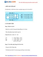 Tải Tổng hợp lý thuyết Toán lớp 2: Phép cộng (không nhớ) trong phạm vi 1000 (đầy đủ)