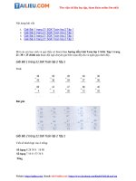 Tải Giải Toán lớp 2 trang 21 SGK Tập 1: 38 + 25 đầy đủ