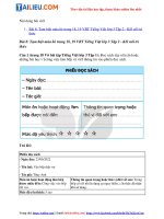 Tải Giải VBT Tiếng Việt lớp 3 Bài 8: Tạm biệt mùa hè trang 18, 19 - Kết nối tri thức