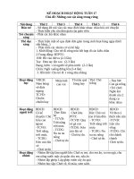 TUẦN 17 CON vật SỐNG TRONG RỪNG 