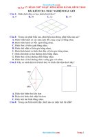  bai tap toan 6 KNTT tuan 17 HINH CHU NHAT HINH BINH HANH HINH THOI 1 