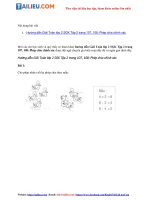 Tải Giải Toán lớp 2 trang 107, 108 SGK Tập 2: Phép chia đầy đủ