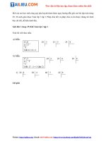 Tải Giải Toán lớp 3 trang 29, 30 SGK Tập 1 Bài 1, 2, 3 đầy đủ