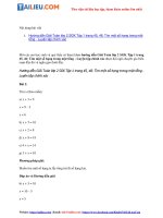 Tải Giải Toán lớp 2 trang 45, 46 SGK Tập 1: Tìm một số hạng trong một tổng - Luyện tập đầy đủ