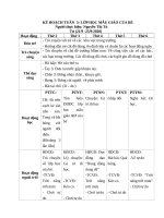 TUAN 3 lơp MGN của bé 