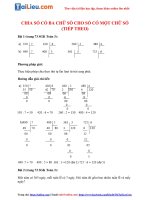 Tải Lời giải bài tập Toán lớp 3 trang 73 đầy đủ nhất