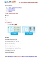 Tải Giải Lesson 4 Unit 3: Are these his pants? SGK Tiếng Anh 2 - Chân trời sáng tạo