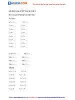 Tải Giải VBT Toán lớp 3 trang 10 Tập 1 Bài 8 đầy đủ