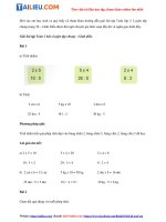 Tải Giải bài tập Toán lớp 2: Luyện tập chung trang 26 - Cánh Diều