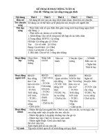 TUẦN 16 CON vật SÔNGS TRONG gđ 