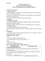 giáo án công nghệ lớp 3 kết nối tri thức cv 2345 tuan 27 