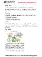 Tải Giải Tiếng Việt 3 KNTT Tập 1 Bài 12: Bài tập làm văn trang 55, 56